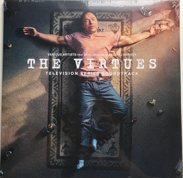 Image of Front Cover of 2725148E: 2xLP - VARIOUS FEATURING ORIGINAL MUSIC BY PJ HARVEY, The Virtues (Television Series Soundtrack) (Invada ; INV228LP, UK 2020, Gatefold, Limited White Vinyl) Opened Instore, Still In Shrinkwrap  EX/EX