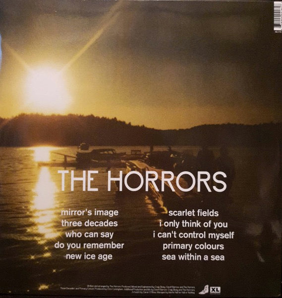 Image of Back Cover of 2xLP - NEW/NEW - THE HORRORS, Primary Colours (XL Recordings; XLLP418, Europe 2009, Insert), ,  - 4515317C