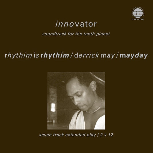 Image of Front Cover of 2x12" - VG+/VG+ - RHYTHIM IS RHYTHIM / DERRICK MAY / MAYDAY, Innovator (Soundtrack For The Tenth Planet) (Network Records ; NWKT21R, UK 2020 Reissue, 180 Gram Vinyl), ,  - 2246167S