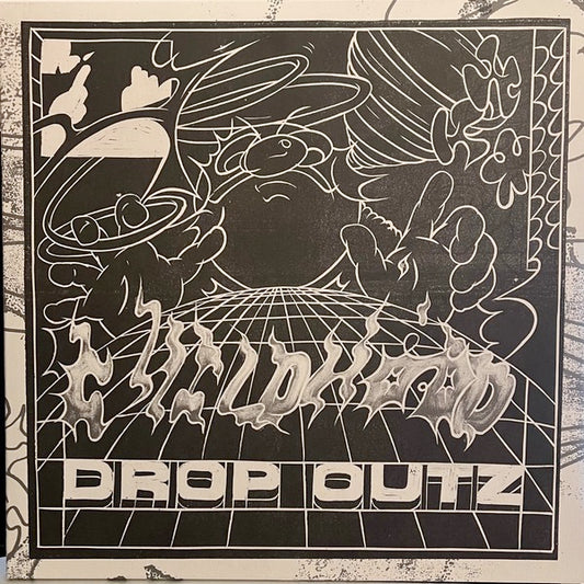 Image of Front Cover of 2xLP - VG+/VG+ - VARIOUS, Byakku - Tai Braindance (Childhood Drop Out'z ; CDONE, Germany 2022, Textured Sleeve, Black Inners), Strong VG+,  - 4246084S