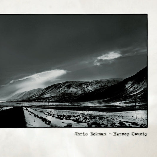 Image of Front Cover of 1942102S: LP - CHRIS ECKMAN, Harney County (Glitterhouse Records ; GRLP 785, Germany 2013, Gatefold, With CD)   VG+/VG+