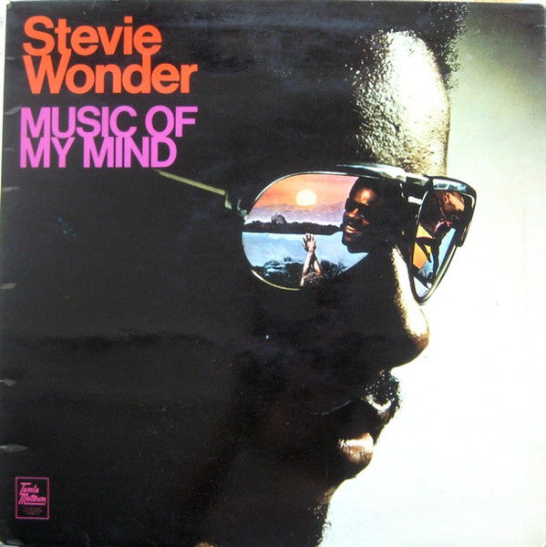 Image of Front Cover of 5144289S: LP - STEVIE WONDER, Music Of My Mind (Tamla Motown ; STMA 8002, UK 1972, Laminated Sleeve) Light marks.  VG+/VG