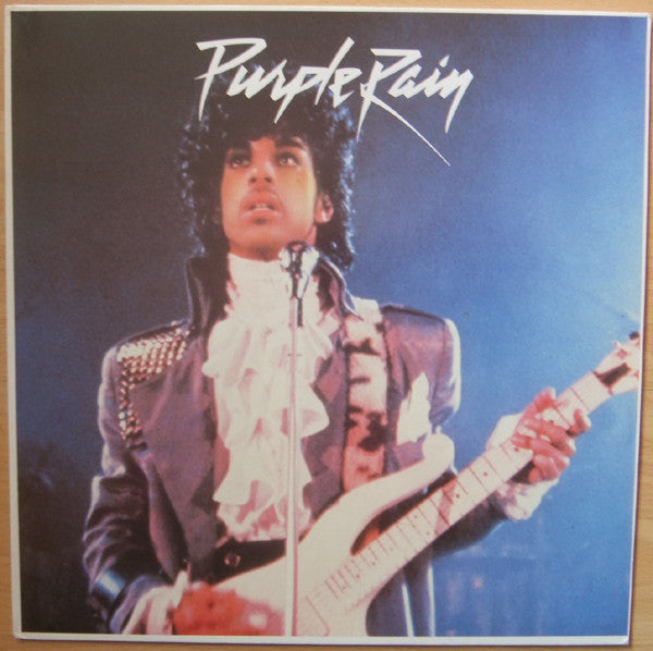 Image of Front Cover of 12" - VG/VG - PRINCE AND THE REVOLUTION, Purple Rain (Warner Bros. Records ; 920 267-0, Europe 1980s Reissue, White Frame Sleeve), Light marks, import sticker, edge wear,  - 4146182S