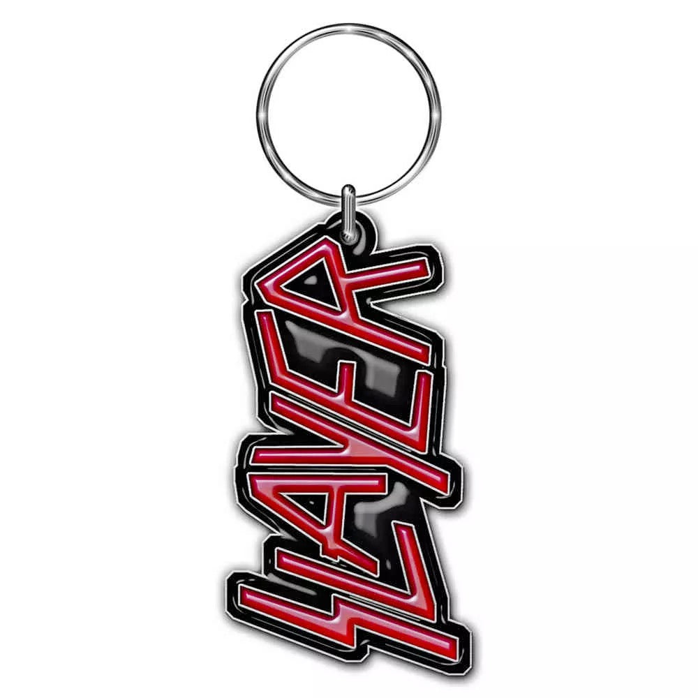 Image of Front Cover of Accessories - NEW - SLAYER, Logo Metal Keyring (, UK ), ,  - 4416516C