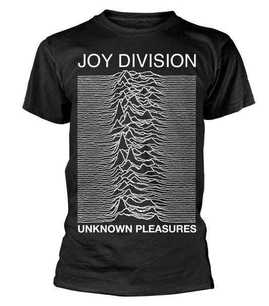 Image of Front Cover of Accessories - NEW/NEW - JOY DIVISION, Unknown Pleasures T-Shirt M (, UK ), ,  - 3856036S