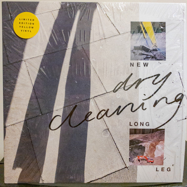 Image of Front Cover of LP - VG+/VG+ - DRY CLEANING, New Long Leg (4AD; 4AD0254LP, UK 2021, Inner & Insert, Yellow Vinyl), Still In Opened Shrinkwrap With Hype Sticker,  - 2046007S
