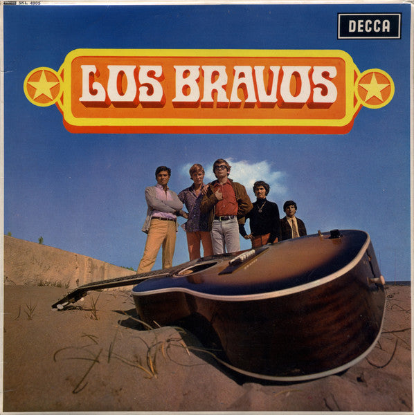 Image of Front Cover of LP - VG+/VG+ - LOS BRAVOS, Los Bravos (Decca Blue Unboxed; SKL 4905, UK 1968), ,  - 3526157E