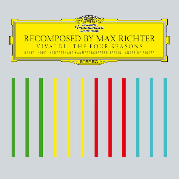 Image of Front Cover of CD - VG+/VG+ - MAX RICHTER, VIVALDI, DANIEL HOPE, KONZERTHAUS KAMMERORCHESTER BERLIN, ANDR  DE RIDDER, Recomposed By Max Richter (Vivaldi - The Four Seasons) (Deutsche Grammophon; 479 2777, Europe 2014, Jewel Case), ,  - 2416008C