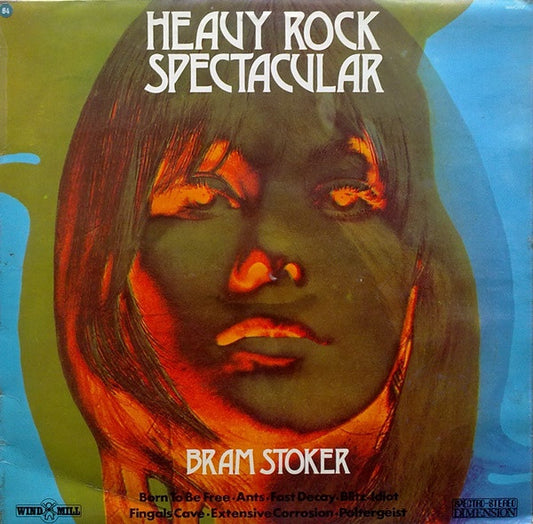 Image of Front Cover of 0526373E: LP - BRAM STOKER, Heavy Rock Spectacular (Windmill; WMD 117, UK 1972, Laminated Front Sleeve)   VG/VG
