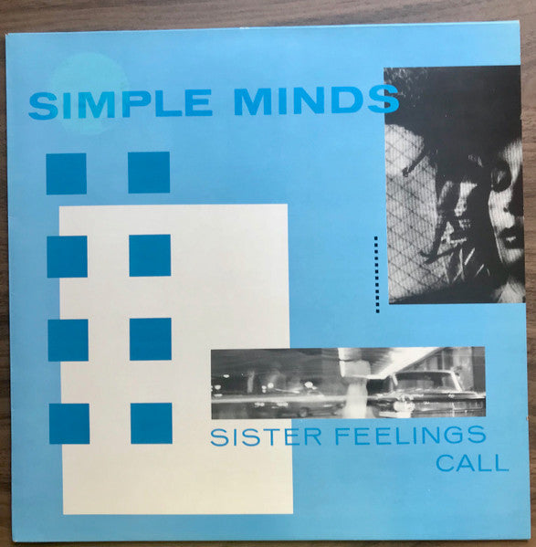 Image of Front Cover of LP - VG/VG - SIMPLE MINDS, Sister Feelings Call (Virgin Custom Labels; OVED 2, UK 1981, EMI Pressing), Edge and ring wear, and sleeve a little grubby. ,  - 2126311E