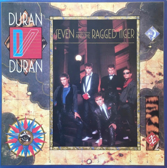 Image of Front Cover of LP - VG+/VG+ - DURAN DURAN, Seven And The Ragged Tiger (EMI ; EMC 1654541, UK 1983, Inner With Curved Corners, "ARUN" Runouts), ,  - 3826271E