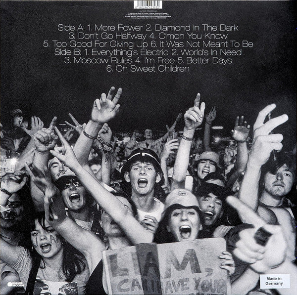 Image of Back Cover of 4714566C: LP - LIAM GALLAGHER, C'mon You Know (Warner Bros; 0190296423932, Europe 2022, Gatefold, Inner, Black Vinyl.)   NEW/NEW