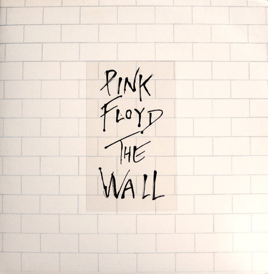 Image of Front Cover of 4125263E: 2xLP - PINK FLOYD, The Wall (Harvest; SHDW411, UK 1980s Reissue, Gatefold Stickered Sleeve, Barcode, Inners, Tittle and artist name on cover are printed on a sticker, Spine no info. On Inners, Pink Floyd Music Pubs.Ltd c 1979 above Harvest label is written twice.)   VG+/VG+