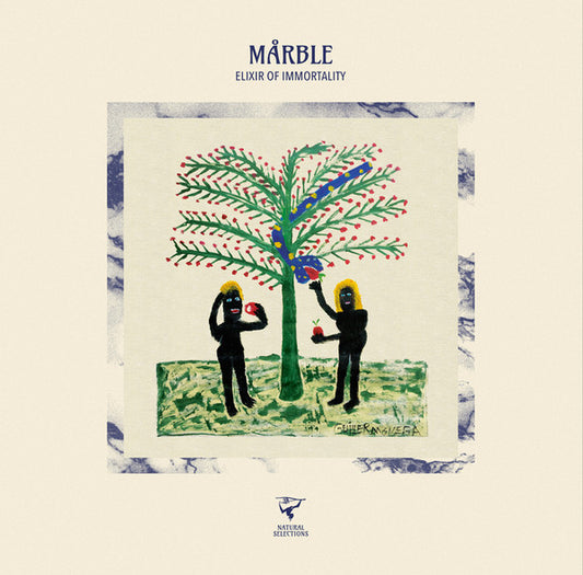 Image of Front Cover of LP - VG+/EX - M RBLE, Elixir Of Immortality (Natural Selections ; NASE01, UK 2018, Picture Sleeve, Insert), One light corner ding, Bad technology. Missed calls. Broken languages. International timezones. Fourth world fantasies. Late night conversations - these are just some of the elements that combine to make 'Elixir Of Immortality' one of the most compelling records you will hear all year. It's 'ambient', it's 'jazz', it's 'electronic' - but not as we know it. In fact, it's everyth