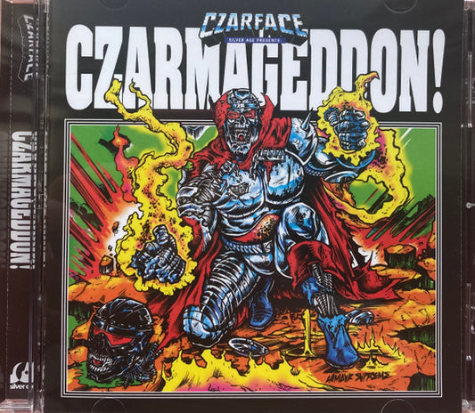 Image of Front Cover of 4215102C: CD - CZARFACE, Czarmageddon! (Silver Age ; SIL 022-CD, US 2022)   EX/EX