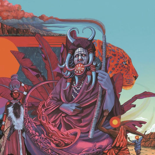 Image of Front Cover of 2xLP - VG+/EX - IDRIS ACKAMOOR & THE PYRAMIDS, Shaman! (Strut ; STRUT214LP, Europe 2020, Gatefold), ,  - 2526260E