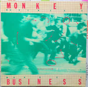 Image of Front Cover of LP - VG+/VG+ - VARIOUS ARTISTS, Monkey Business (Trojan Records; TRLS 188, UK 1980), ,  - 2426169E