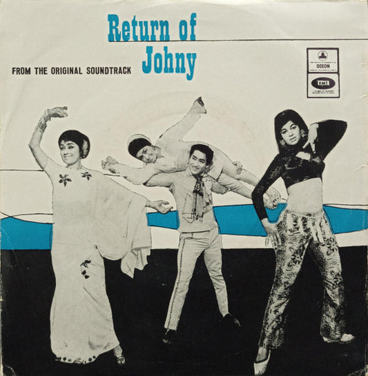 Image of Front Cover of 3554169S: 7" EP - N. DATTA, Return Of Johny (Odeon ; EMOE 2239, India 1972, Picture Sleeve) Marks on vinyl. Wear to sleeve with tears on all edges.  G+/VG