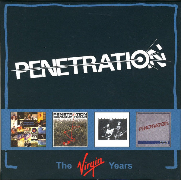Image of Front Cover of 4xCD - VG+/VG+ - PENETRATION, The Virgin Years (Caroline Records; CAROLR011CD, Europe 2015, Box Set, Booklet), ,  - 3216211C