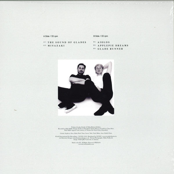 Image of Back Cover of LP - VG/G+ - WOLF M LLER & CASS., The Sound Of Glades (International Feel Recordings ; IFEEL054, Europe 2016), Long mark across A-side. Creases on sleeve,  - 2516423C