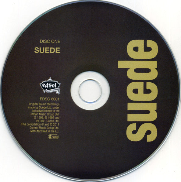 Image of Label Cover of 3xCD - VG+/VG+ - SUEDE, Suede (Edsel Records ; EDSG 8001, UK & Europe 2011, Quadruple Digipak, Booklet, 2CDs & DVD), ,  - 1736328E