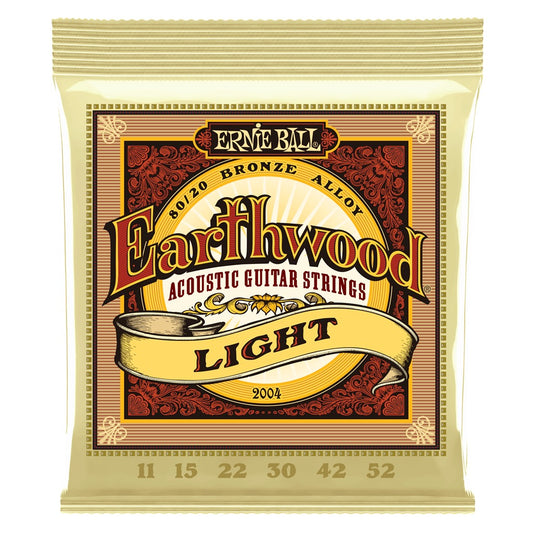 Image of Front Cover of 4853303S: Accessories - ERNIE BALL, Acoustic Guitar Strings LIGHT SET 11-52 (Ernie Ball; ,  )   NEW/NEW