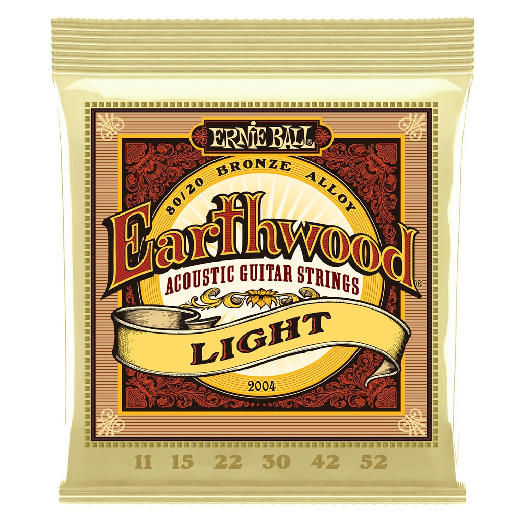 Image of Front Cover of Accessories - NEW/NEW - ERNIE BALL, Acoustic Guitar Strings LIGHT SET 11-52 (,  ), ,  - 5255022S