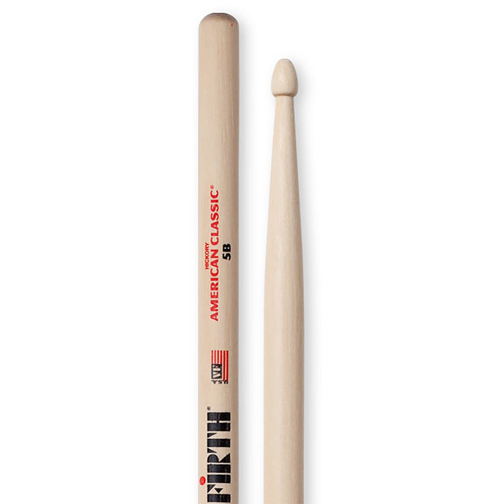Image of Front Cover of Accessories - NEW/NEW - VIC FIRTH, AMERICAN CLASSIC WOOD DRUMSTICKS TIP 5B (, UK 2022), ,  - 3016359C