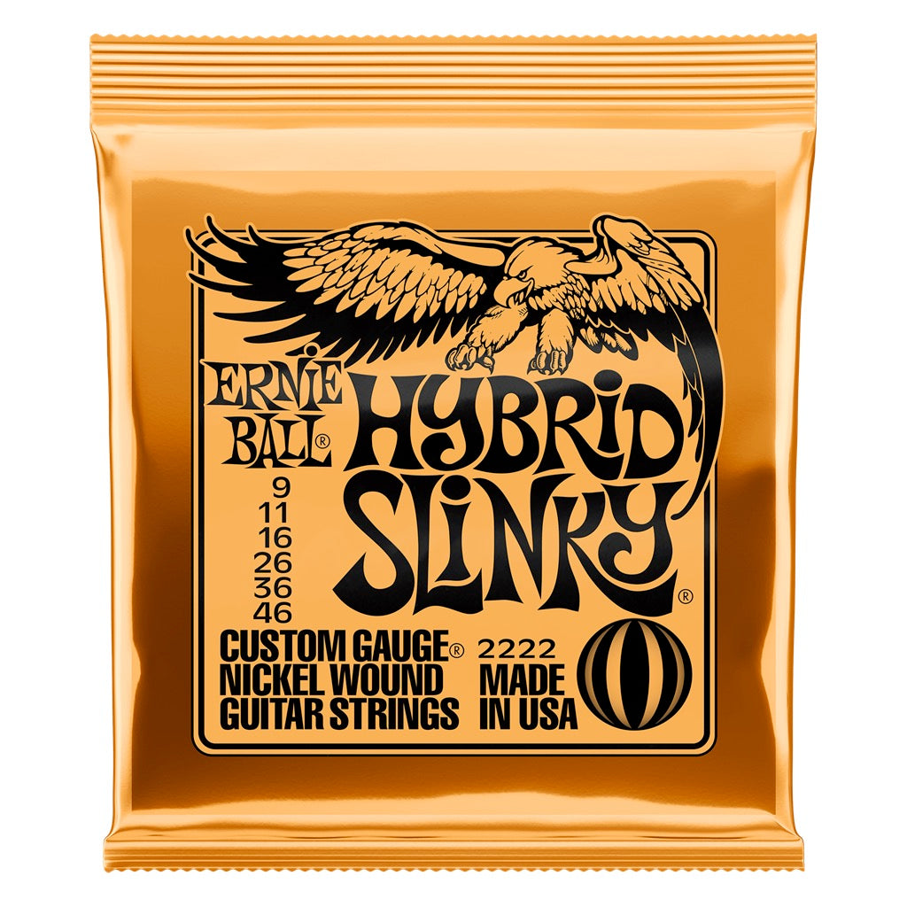 Image of Front Cover of 2133092E: Accessories - ERNIE BALL, Electric Guitar Strings HYBRID SLINKY SET 9-46 (, UK 2022)   NEW/NEW