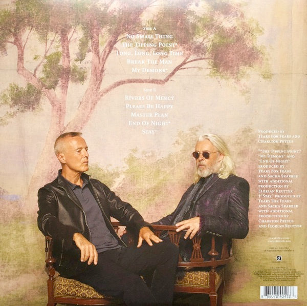 Image of Back Cover of LP - EX/EX - TEARS FOR FEARS, The Tipping Point (Concord Records ; 00888072404137, Europe 2022, Gatefold, Inner, Black Vinyl.), ,  - 0926217E