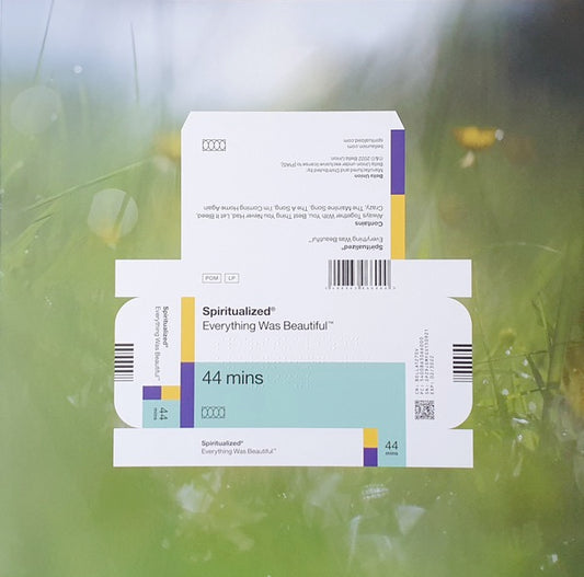 Image of Front Cover of 4845226S: LP - SPIRITUALIZED, Everything Was Beautiful (Bella Union ; BELLA1270V, Europe 2022, Inner)   EX/VG+