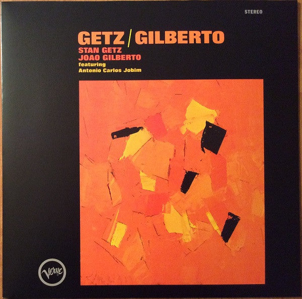 Image of Front Cover of LP - VG+/VG+ - STAN GETZ, JOAO GILBERTO FEATURING ANTONIO CARLOS JOBIM, Getz / Gilberto (Verve Records ; 0600753551561, Europe 2014 Reissue), Light marks only. Creasing, corner bump and light edge wear.,  - 3846254S