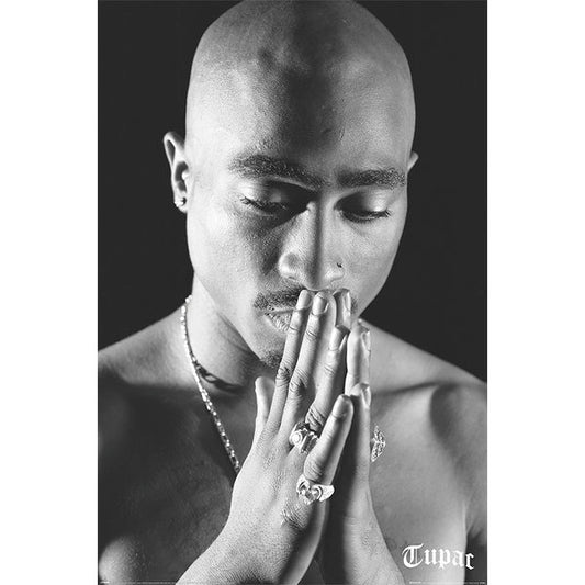 Image of Front Cover of 3355137S: Accessories - TUPAC, Poster (Pray) (61 x 91.5cm; , UK 2022)   NEW/NEW