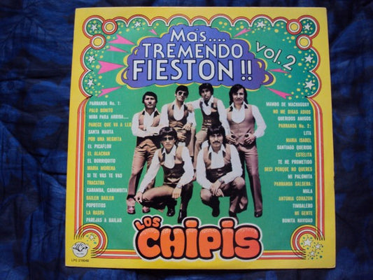 Image of Front Cover of 12" - G+/G+ - LOS CHIPIS, Mas....Tremendo Fieston!! Vol.2 (Midas Record ; LPG - 216048, Peru 1983, Picture Sleeve), Strong G+,  - 3246288S