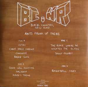 Image of Back Cover of 2xLP - VG+/VG+ - BLACK COUNTRY, NEW ROAD, Ants From Up There (Ninja Tune ; ZEN278, UK 2022, Gatefold, Booklet), ,  - 3546010S