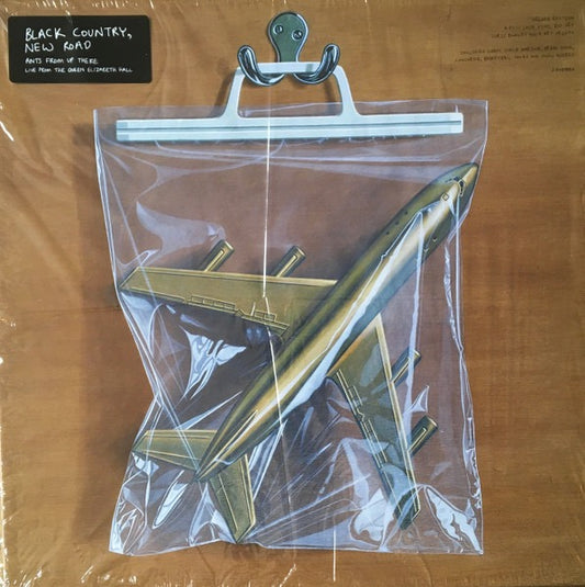 Image of Front Cover of 2xLP - NEW/NEW - BLACK COUNTRY, NEW ROAD, Ants From Up There (Ninja Tune ; ZEN278, UK 2022, Gatefold, Booklet), , Black Country, New Road return with their second album Ants From Up There. Following on almost exactly a year to the day from the release of their acclaimed debut For the first time, the band have harnessed the momentum from that record and run full pelt into their second, with Ants From Up There managing to strike a skilful balance between feeling like a bold stylistic o