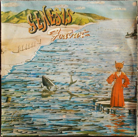 Image of Front Cover of 2724283E: LP - GENESIS, Foxtrot (Charisma Small Hatter Label; CAS 1058, US 1970s Reissue, Gatefold)   VG+/VG+