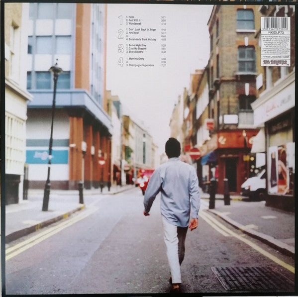 Image of Back Cover of 2xLP - VG+/VG+ - OASIS, (What s The Story) Morning Glory ? (Big Brother ; RKIDLP73, Europe 2020 Reissue, Triple Gatefold, 2 Inners, 25th Anniversary), Paper scuffs, mottling.,  - 3826023E