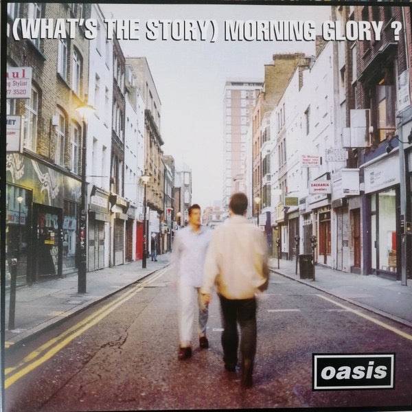 Image of Front Cover of 2xLP - NEW/NEW - OASIS, (What s The Story) Morning Glory ? (Big Brother ; RKIDLP73, Europe 2020 Reissue, Tri Fold Sleeve), , With 22 million copies sold worldwide, Oasis's biggest-selling album is '(What's The Story) Morning Glory?', the follow-up to debut album 'Definitely Maybe.' It was recorded in Rockfield Studios in Monmouthshire between May and June 1995, with Owen Morris and Noel Gallagher producing. It was released on October 2, 1995, and spent 10 weeks at No. 1. It is the fi