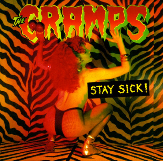 Image of Front Cover of 4754129S: LP - THE CRAMPS, Stay Sick! (Big Beat Records ; WIKD 126, UK 1993)   NEW/NEW