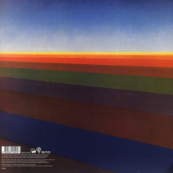 Image of Back Cover of LP - NEW/NEW - ELP (EMERSON, LAKE & PALMER), Tarkus (BMG ; BMGCATLP2, UK, Europe & US 2016 Reissue, Inner), , Tarkus is the second studio album by the English progressive rock band Emerson, Lake & Palmer, released on Island Records in June 1971. Following their European tour in 1970, the band returned to London's Advision Studios in January 1971 to prepare material for a follow-up. - 1316289C