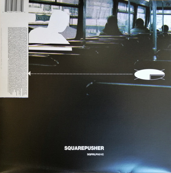 Image of Back Cover of 3xLP - VG/VG+ - SQUAREPUSHER, Feed Me Weird Things (Warp Records ; SQPRLP001C, UK & Europe 2021 Reissue, Picture Sleeve, Booklet, With 10". Transparent Vinyl. Remastered.), Small split on bottom and right hand side of sleeve.,  - 4016016C
