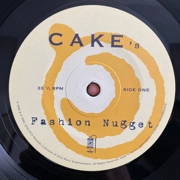 Image of Label Cover of 5134184E: LP - CAKE, Fashion Nugget (; 19439966461, UK 2022 Reissue, Inner)   NEW/NEW