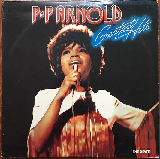 Image of Front Cover of 3324268E: LP - P.P. ARNOLD, P. P. Arnold Greatest Hits (Immediate ; IML 2006, UK 1977, Picture Sleeve)   VG/VG