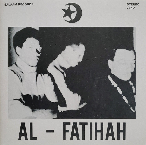 Image of Front Cover of 4514488C: LP - BLACK UNITY TRIO, Al-Fatihah (Gotta Groove Records ; GGR 2020-2, US 2020 Reissue, Gatefold, Company Inner, Numbered Limited Edition) Strong VG+ across the board.  VG+/VG+