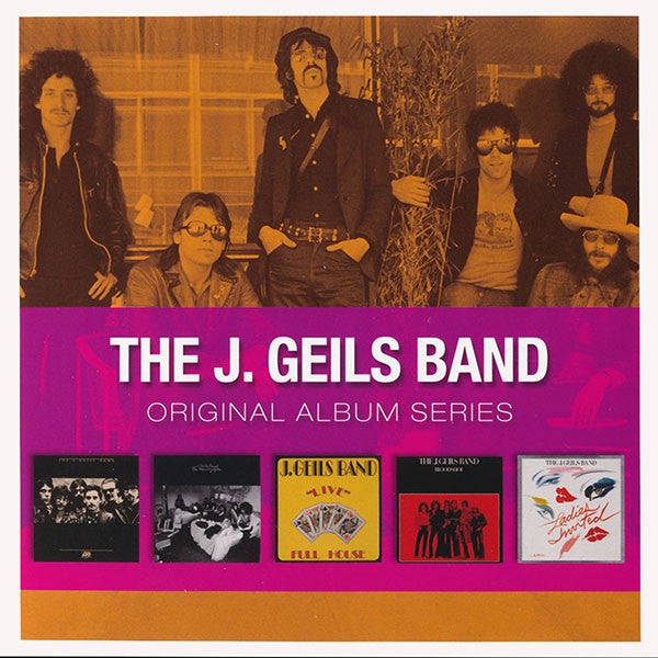 Image of Front Cover of 3235004E: 5xCD - THE J. GEILS BAND, Original Album Series (Atlantic ; 8122 79833 8, Europe 2009, Slipcase, 5 Inners)   VG+/VG+