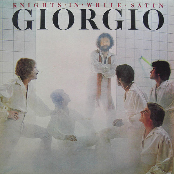 Image of Front Cover of 5114550C: LP - GIORGIO, Knights In White Satin (GTO ; GTLP 017, UK 1976) Light marks to disc.  VG/G+