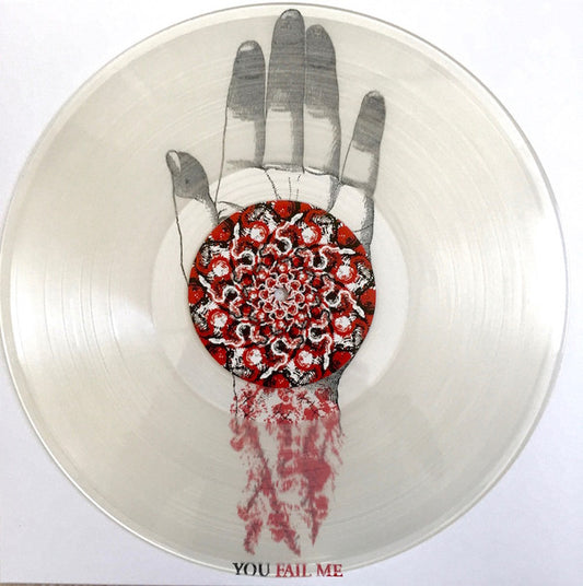 Image of Front Cover of 4934111E: LP - CONVERGE, You Fail Me (Deathwish ; DW189, US 2016 Reissue, Thick single-pocket jacket, Quadruple gatefold, Clear Vinyl)   NEW/NEW