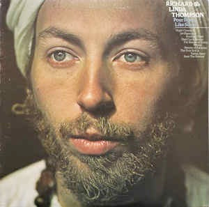 Image of Front Cover of LP - VG/VG - RICHARD & LINDA THOMPSON, Pour Down Like Silver (Island Orange Sunset, Blue Rim; ILPS 9348, UK 1975, Inner), A few light marks, Foxing to inner, Sleeve has light wear to corners ,  - 3816105C