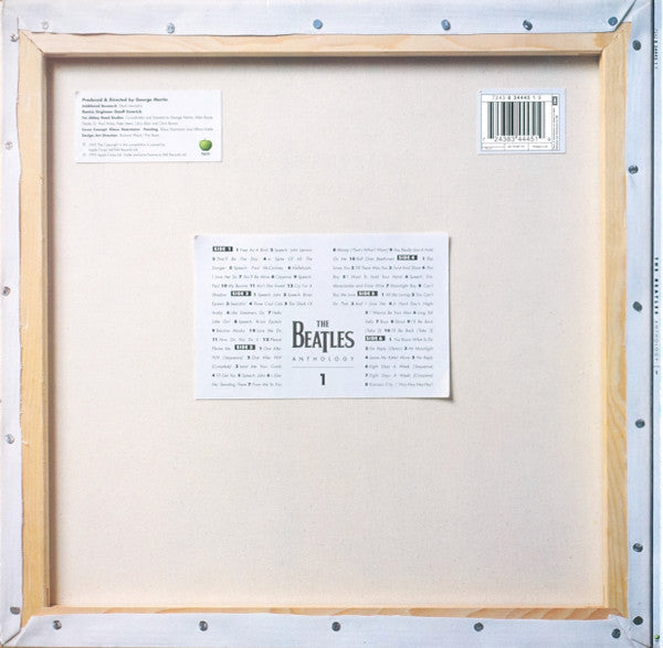 Image of Back Cover of 3xLP - VG+/VG+ - THE BEATLES, Anthology 1 (Apple Records ; 7243 8 34445 1 9, Europe 1995, Triple Gatefold, EMI Pressing), ,  - 2516149C